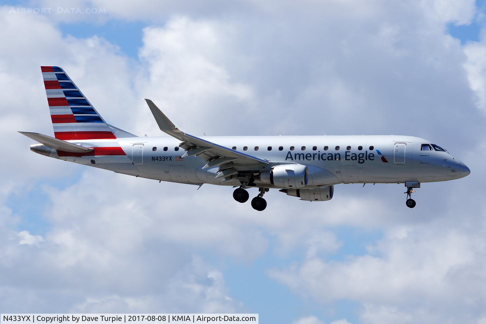 N433YX, 2014 Embraer 175LR (ERJ-170-200LR) C/N 17000417, No comment.