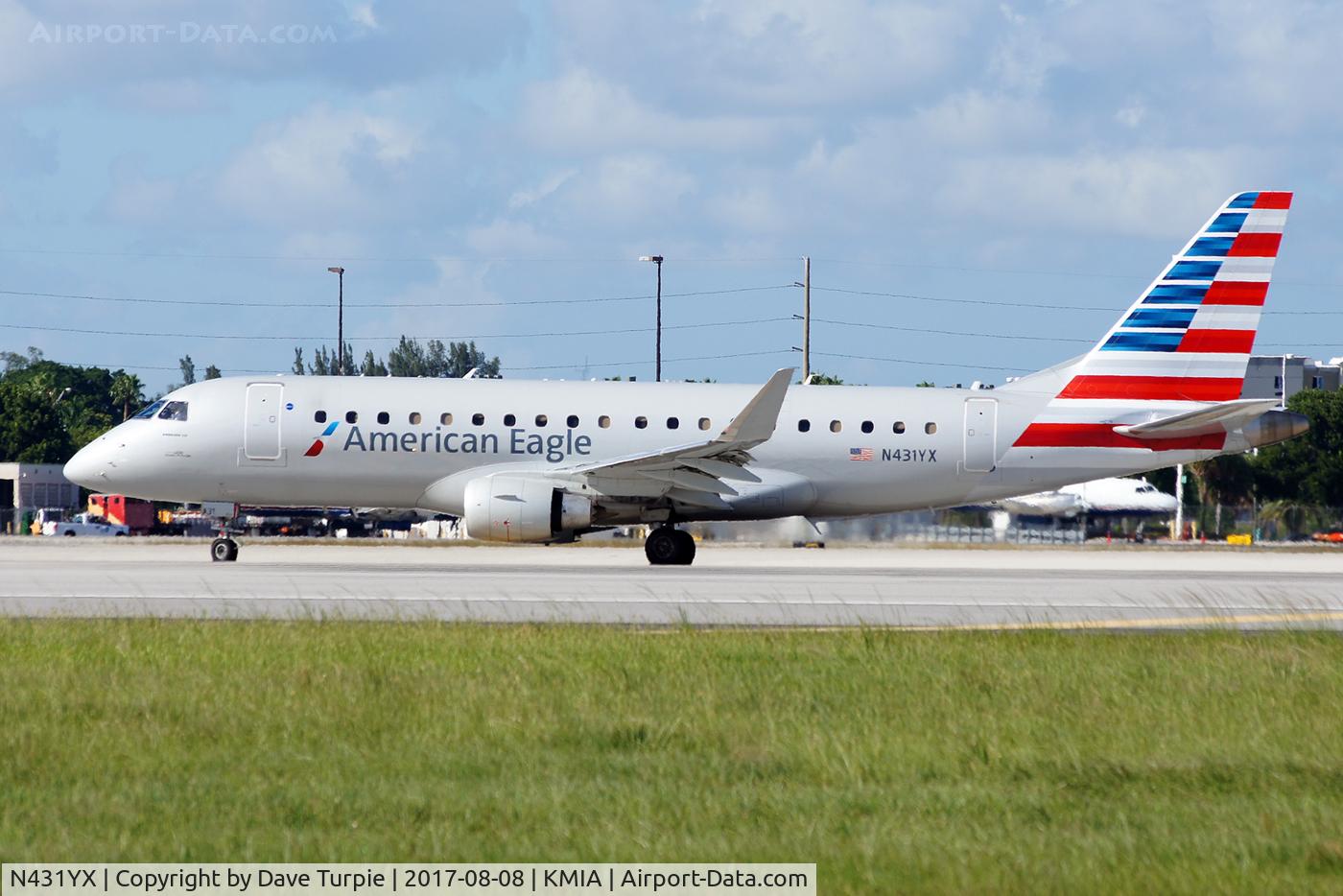 N431YX, 2014 Embraer 175LR (ERJ-170-200LR) C/N 17000413, No comment.