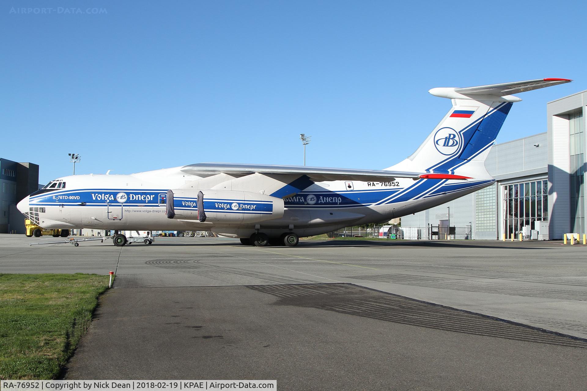 RA-76952, 2010 Ilyushin Il-76TD-90VD C/N 2093422743, KPAE/PAE