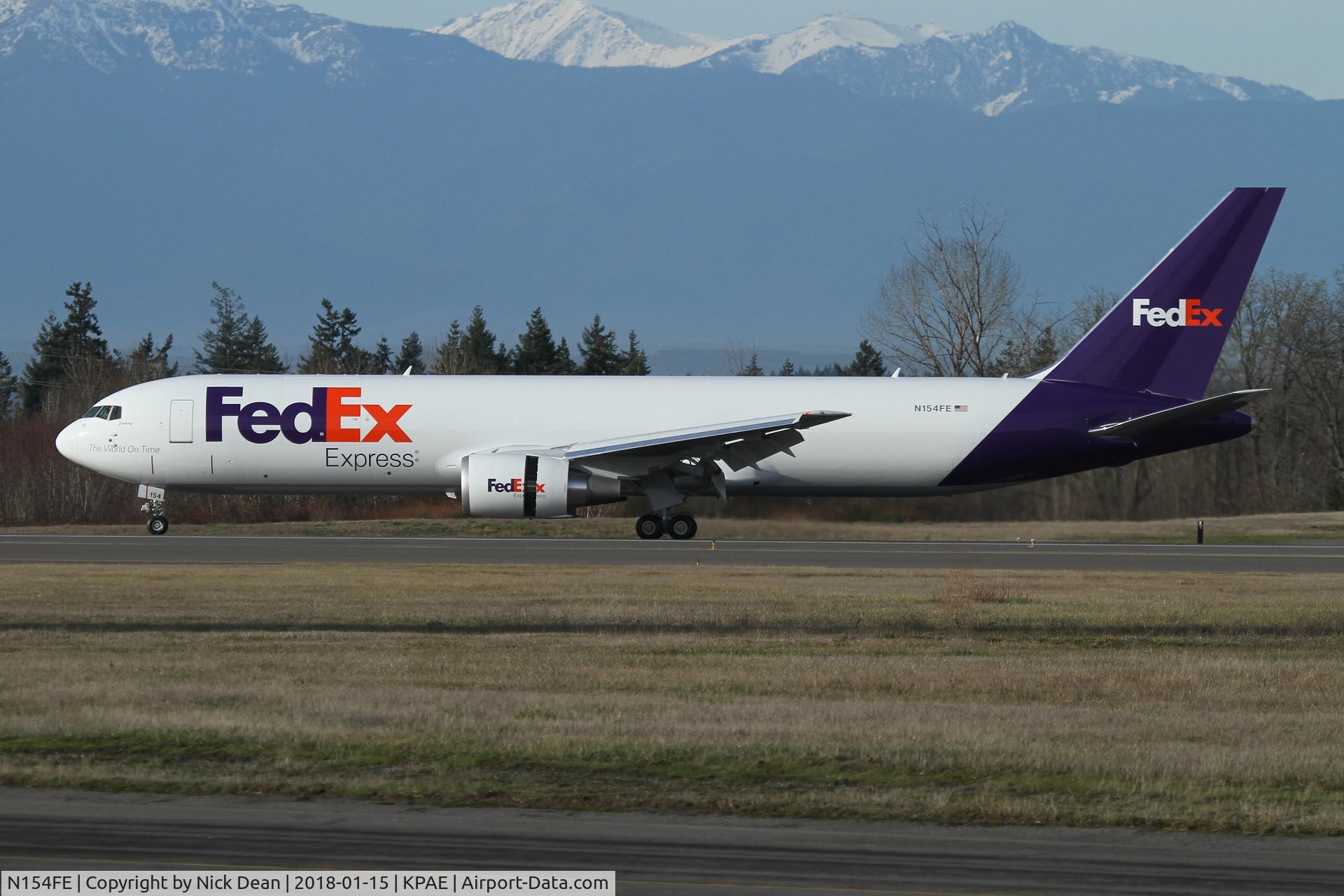 N154FE, 2018 Boeing 767-3S2F/ER C/N 42730, KPAE/PAE