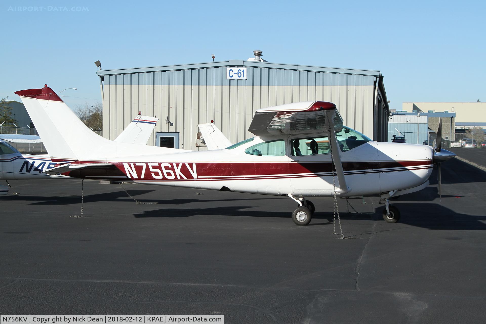 N756KV, 1979 Cessna TR182 Turbo Skylane RG C/N R18201097, KPAE/PAE