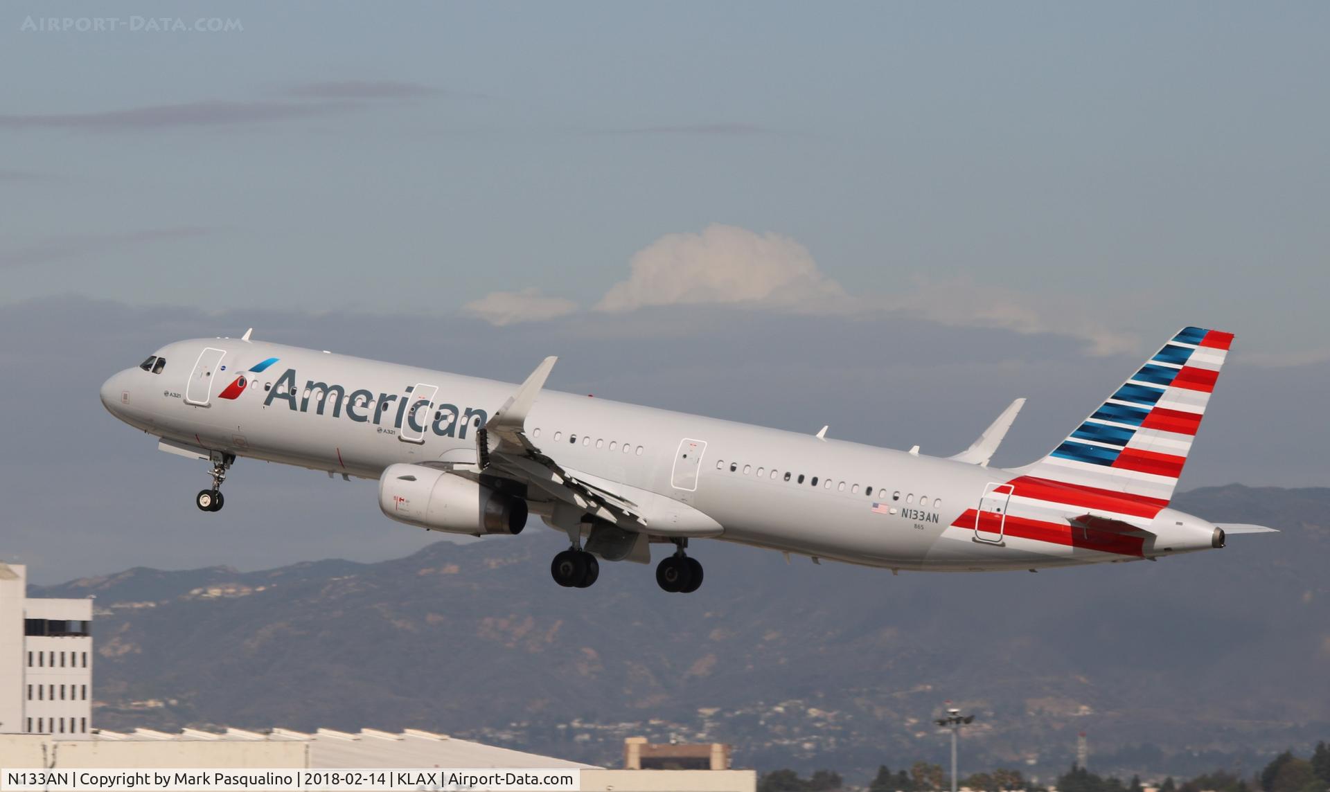 N133AN, 2015 Airbus A321-200 C/N 6482, Airbus A321