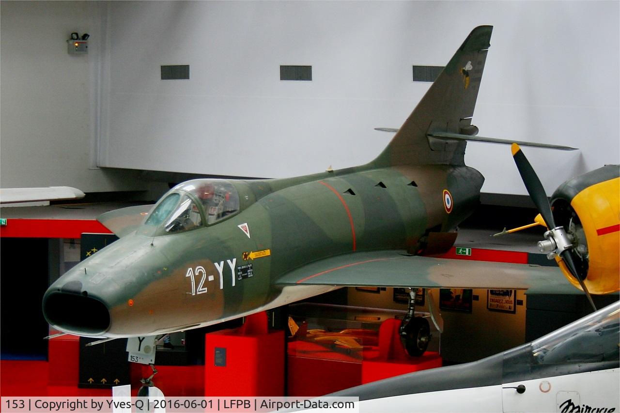 153, Dassault Super Mystere B.2 C/N 153, Dassault Super Mystere B.2, Exibited at Air & Space Museum Paris-Le Bourget (LFPB)