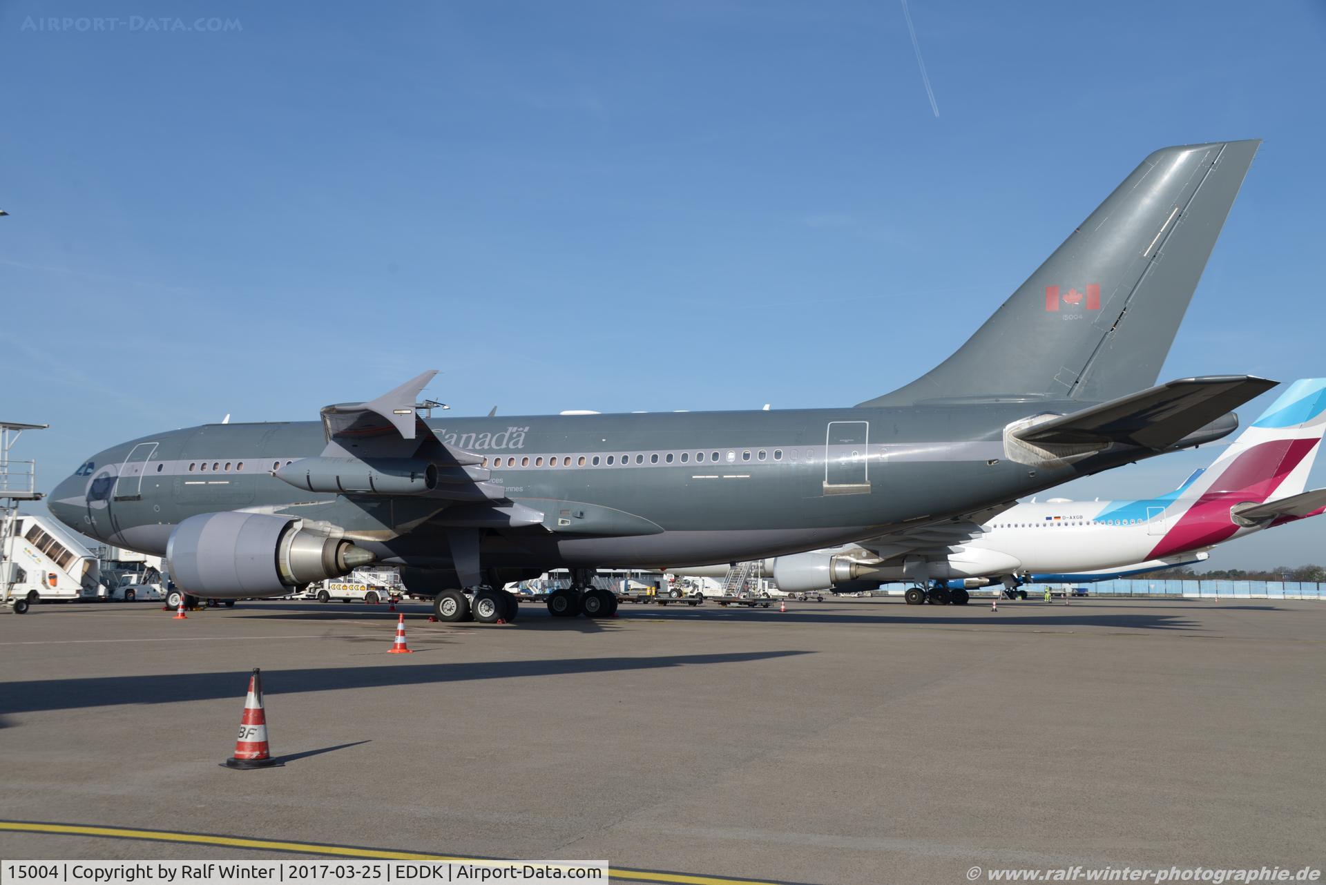 15004, 1987 Airbus CC-150 Polaris (A310-304(F)) C/N 444, Airbus A-310-304FMRTT - CFC Canadian Forces - 444 - 15004 - 25.03.2017 - CGN