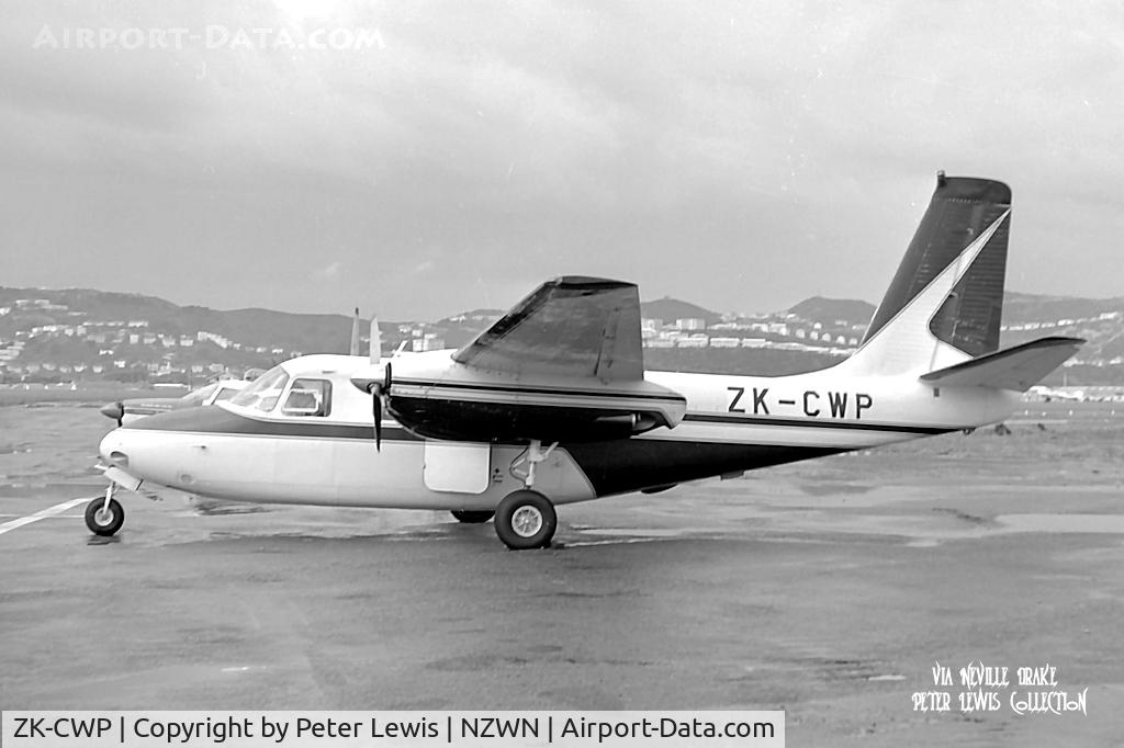 ZK-CWP, 1959 Rockwell Aero Commander 500 C/N 500-842-07, Rotorua Aero Club - February 1968