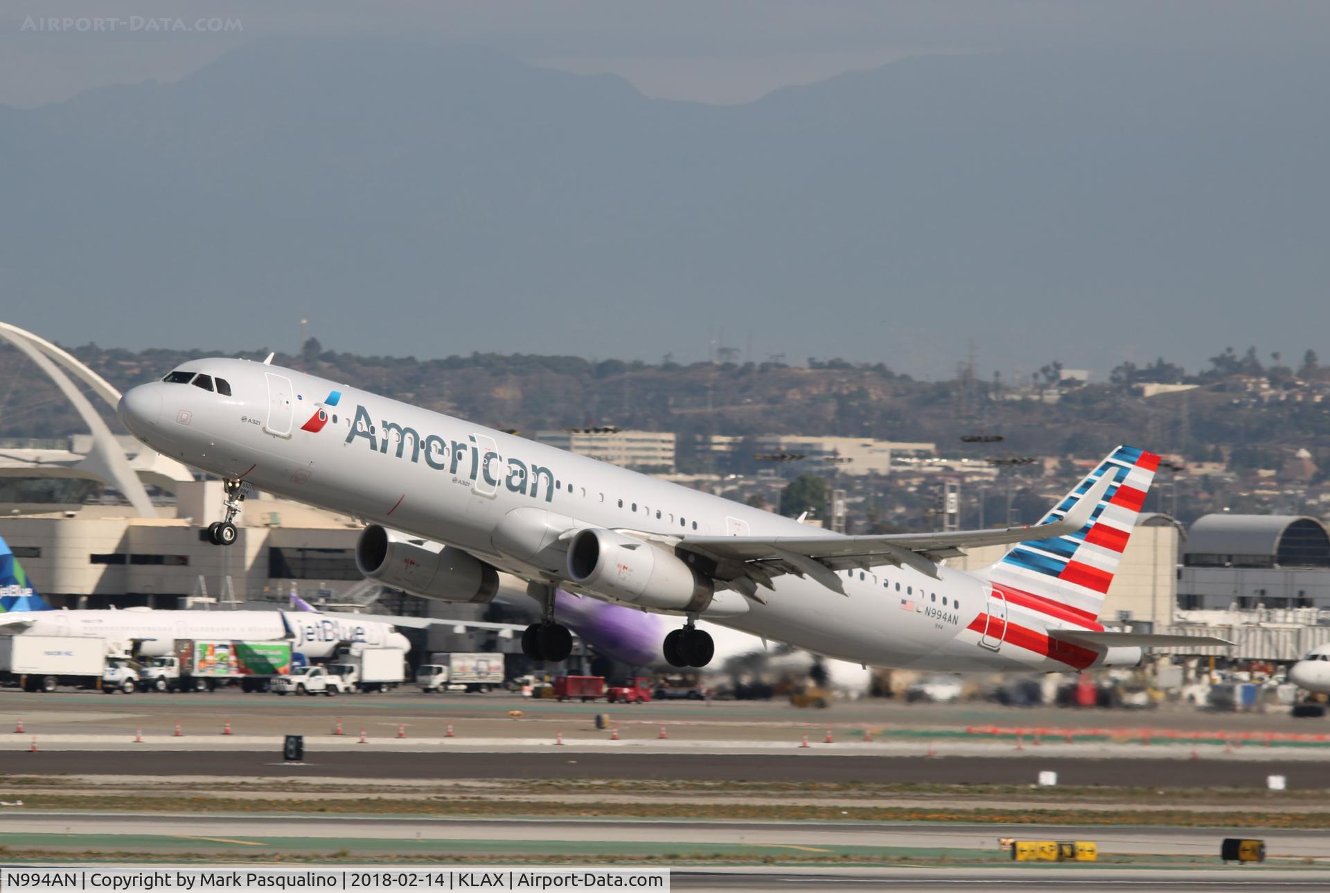 N994AN, 2016 Airbus A321-231 C/N 7407, Airbus A321