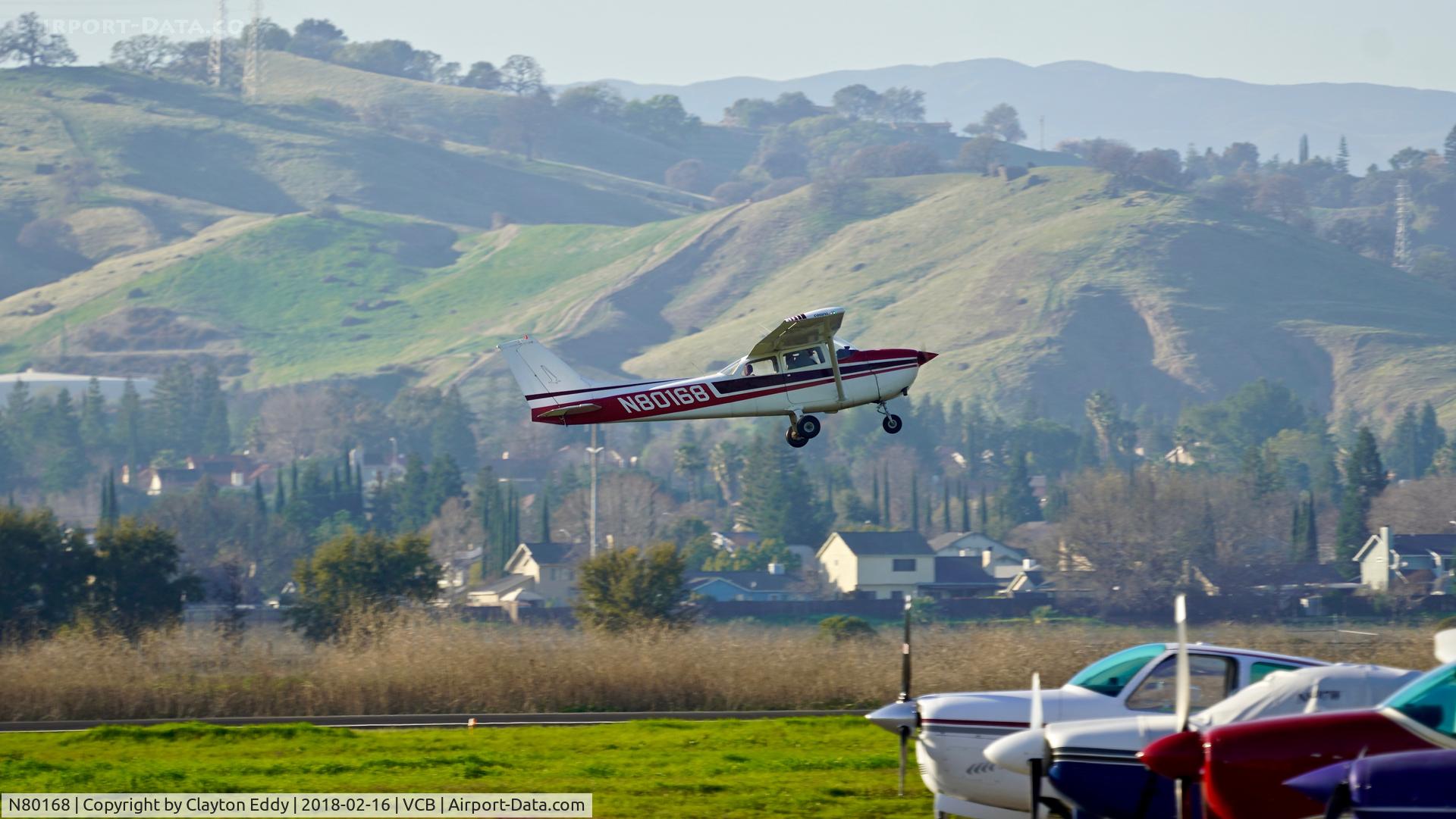 N80168, 1975 Cessna 172M C/N 17266416, Nut Tree Airport Vacaville California 2018.