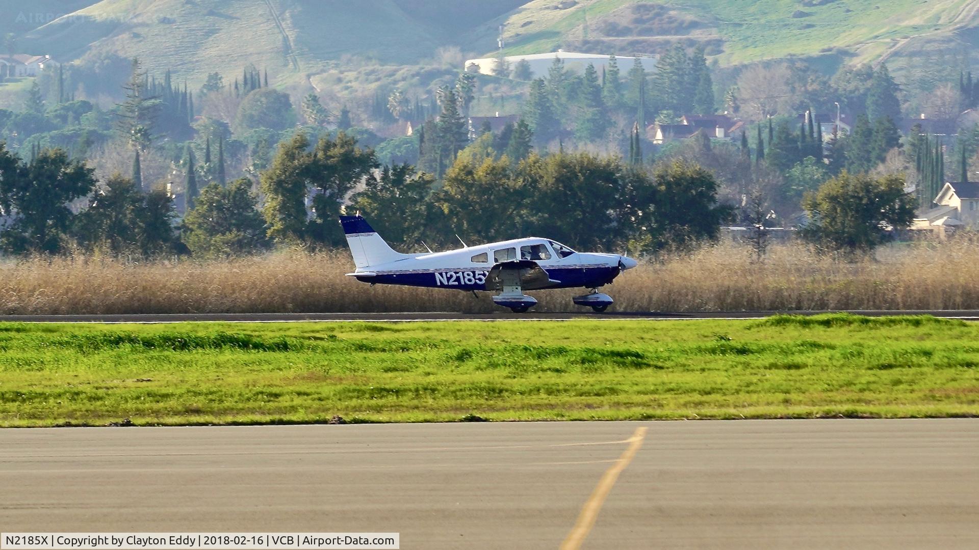 N2185X, 1979 Piper PA-28-181 C/N 28-7990366, Nut Tree Airport Vacaville California 2018.