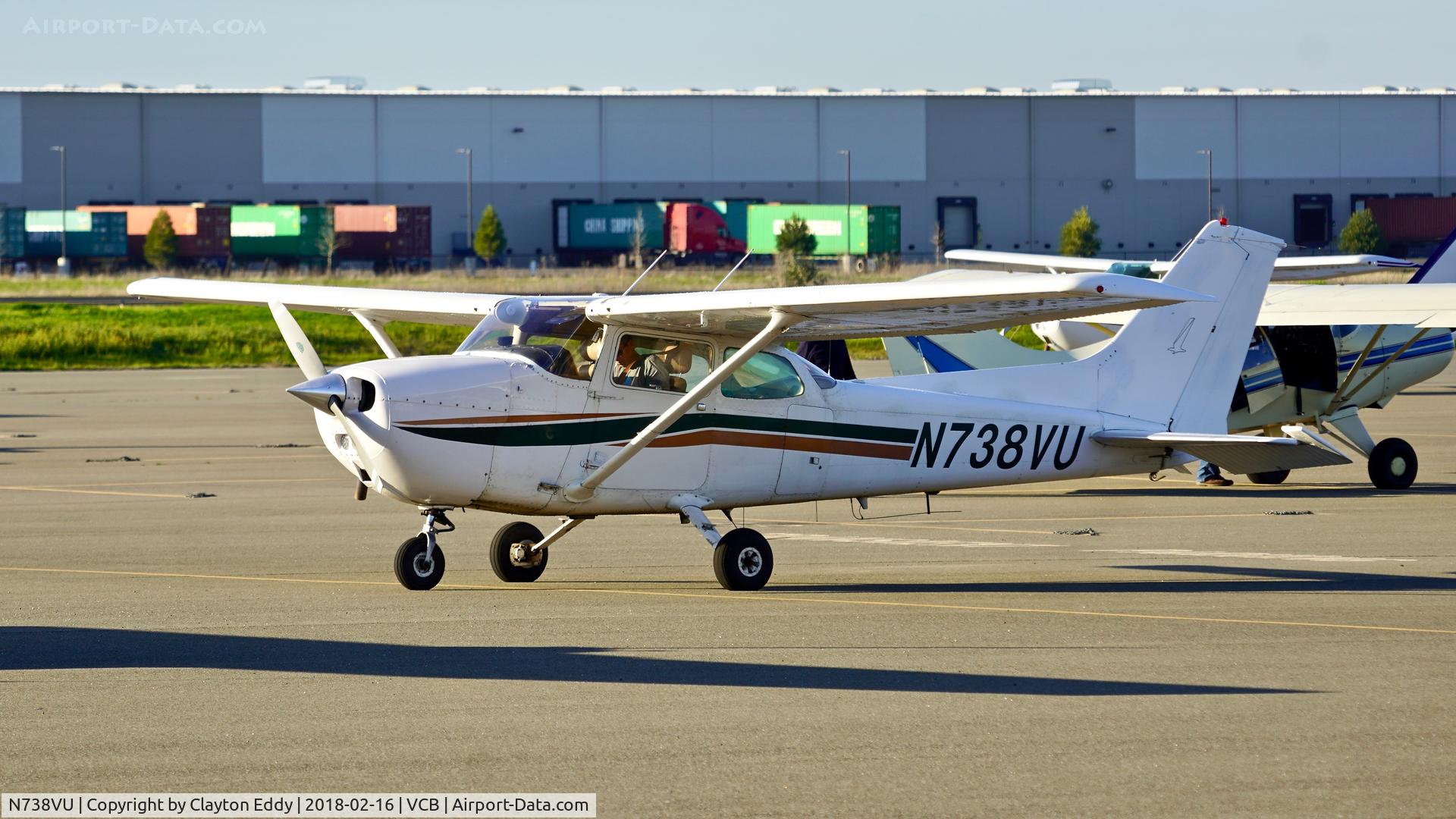 N738VU, 1978 Cessna 172N C/N 17270279, Nut Tree Airport Vacaville California 2018.
