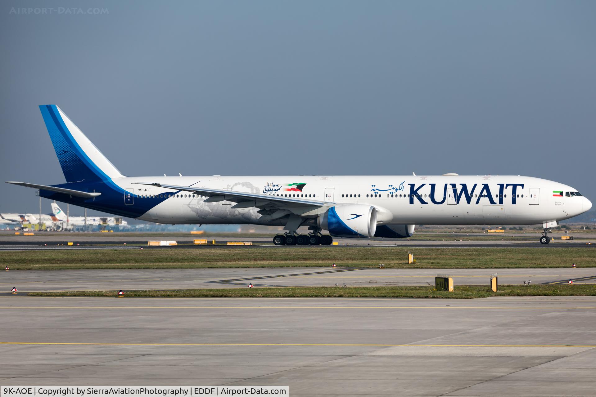 9K-AOE, 2016 Boeing 777-300/ER C/N 62563, Kuwait Airways