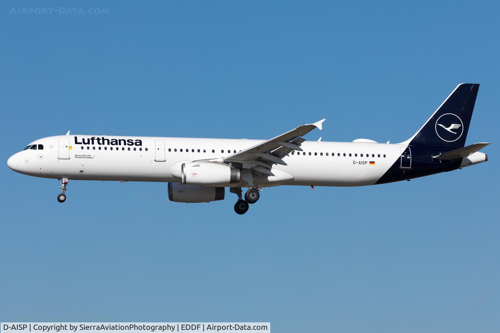 D-AISP, 2009 Airbus A321-231 C/N 3864, Lufthansa