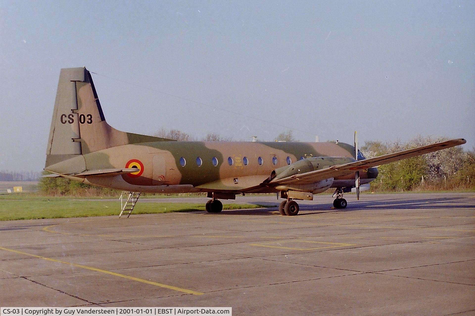 CS-03, 1976 Hawker Siddeley HS.748 Series 2A C/N 1743, HS.748 CS-03 @ EBST eighties