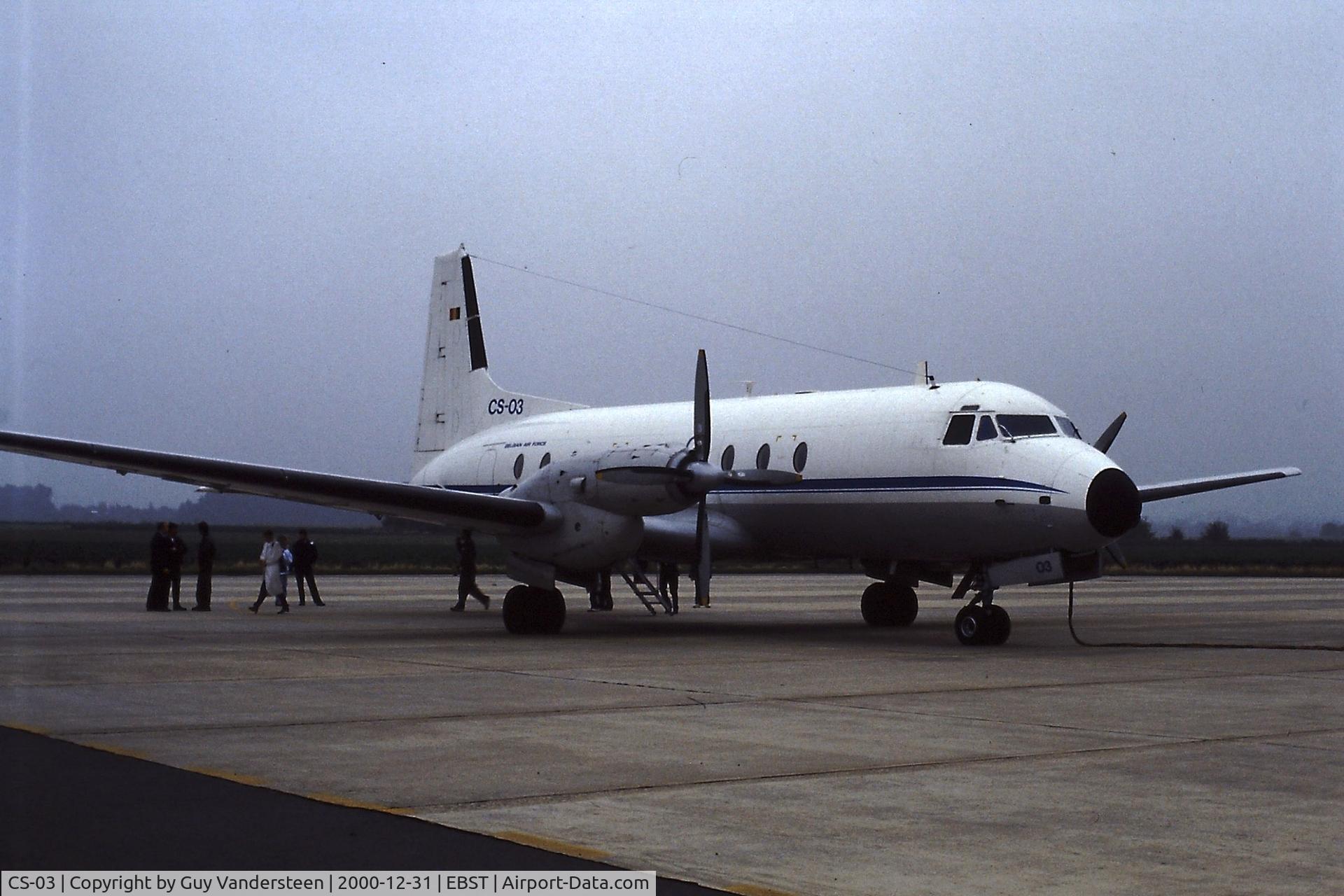 CS-03, 1976 Hawker Siddeley HS.748 Series 2A C/N 1743, HS.748 CS-03 @ EBST eighties