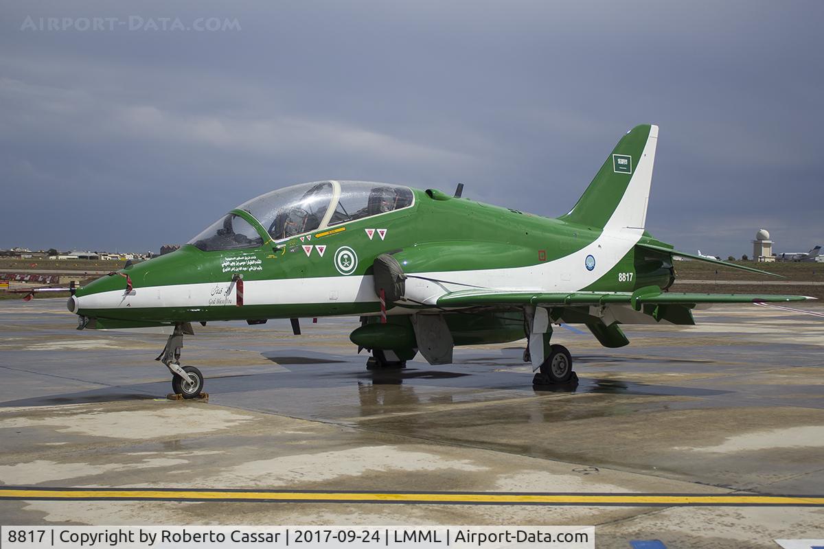 8817, British Aerospace Hawk 65A C/N 6Y002, Malta International Airshow 2017
