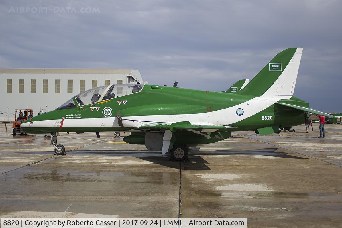 8820, British Aerospace Hawk 65A C/N 6Y006, Malta International Airshow 2017