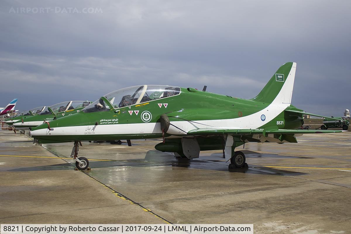 8821, British Aerospace Hawk 65A C/N 6Y012, Malta International Airshow 2017