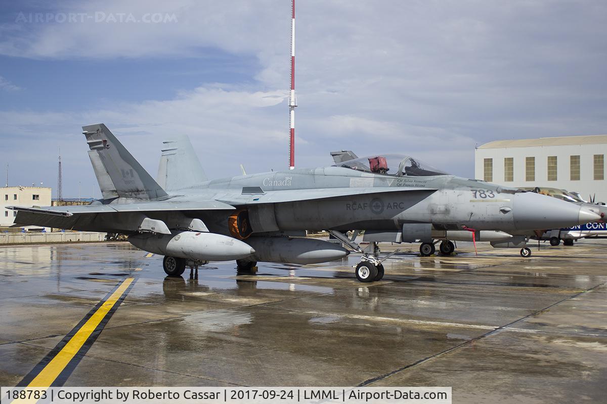 188783, 1987 McDonnell Douglas CF-188A Hornet C/N 0567/A474, Malta International Airshow 2017