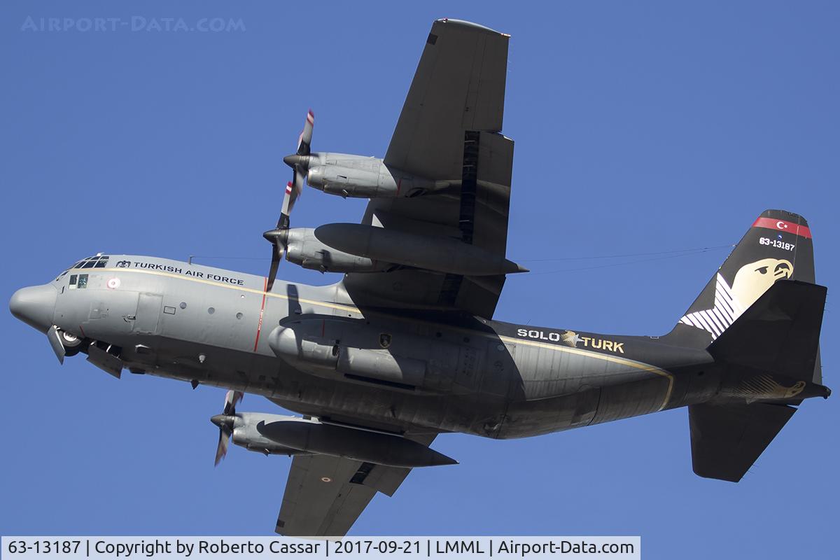 63-13187, 1964 Lockheed C-130E Hercules C/N 382-4012, Malta International Airshow 2017