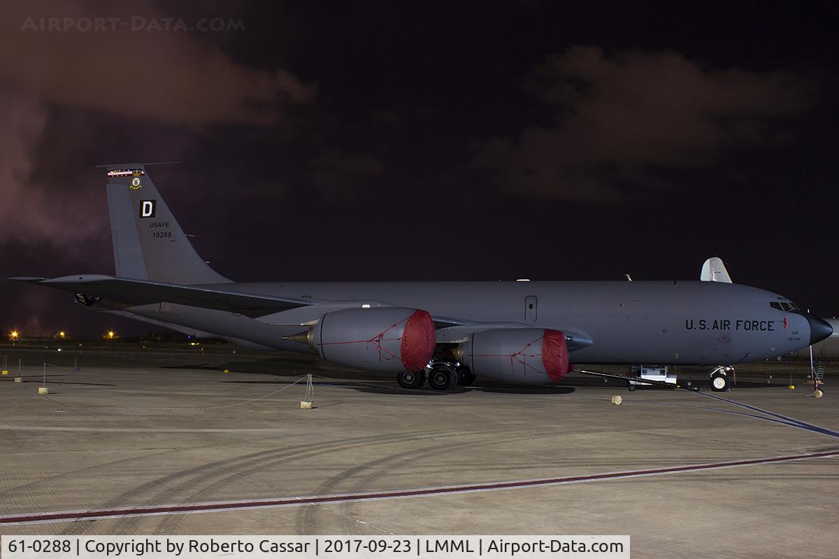 61-0288, 1961 Boeing KC-135R Stratotanker C/N 18195, Malta International Airshow 2017