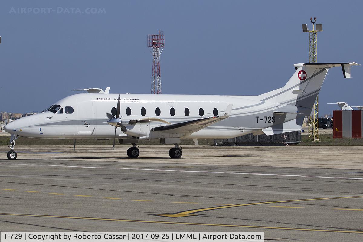T-729, 1997 Beech 1900D C/N UE-288, Malta International Airshow 2017