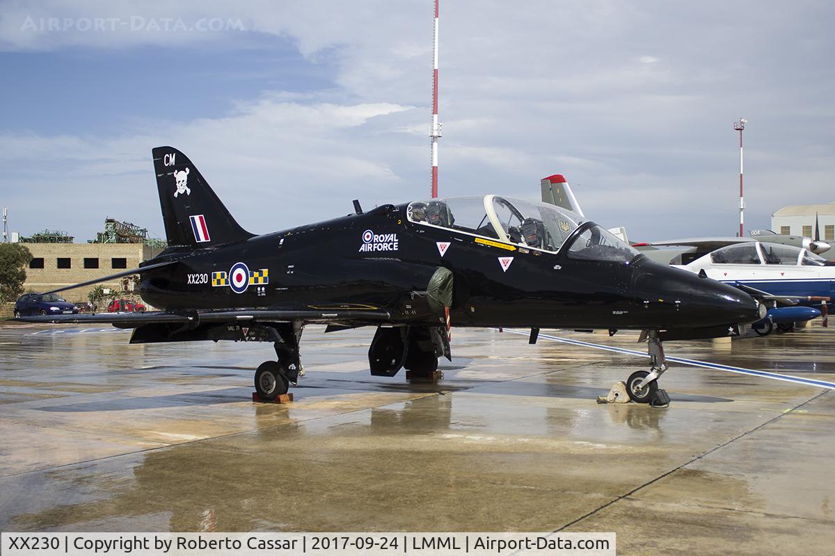 XX230, 1978 Hawker Siddeley Hawk T.1A C/N 066/312066, Malta International Airshow 2017
