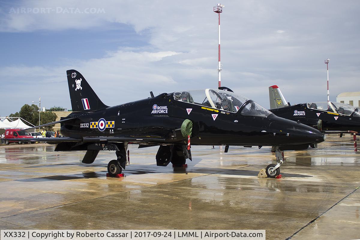 XX332, Hawker Siddeley Hawk T.1A C/N 41H-32156, Malta International Airshow 2017