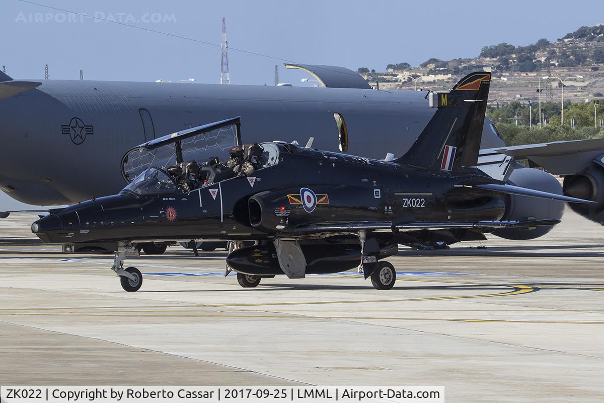 ZK022, 2009 British Aerospace Hawk T2 C/N RT013/1251, Malta International Airshow 2017