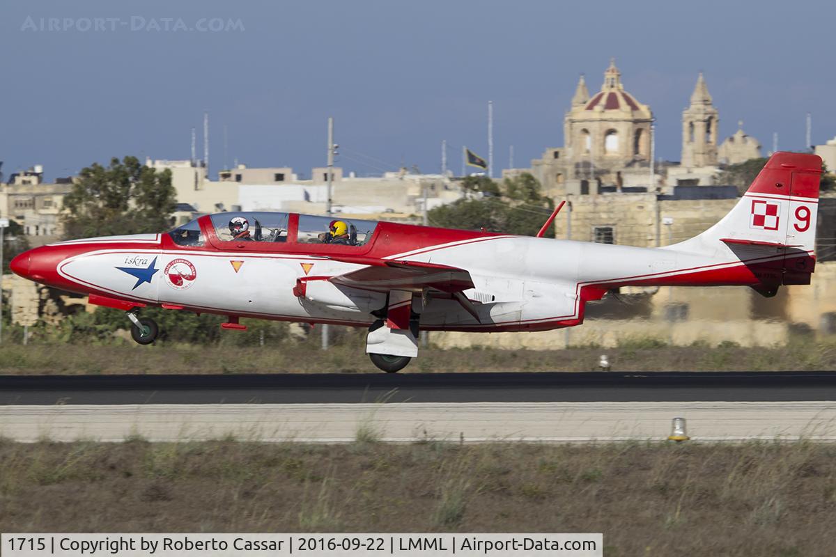 1715, PZL-Mielec TS-11 Iskra bis DF C/N 3H-1715, Malta International Airshow 2016