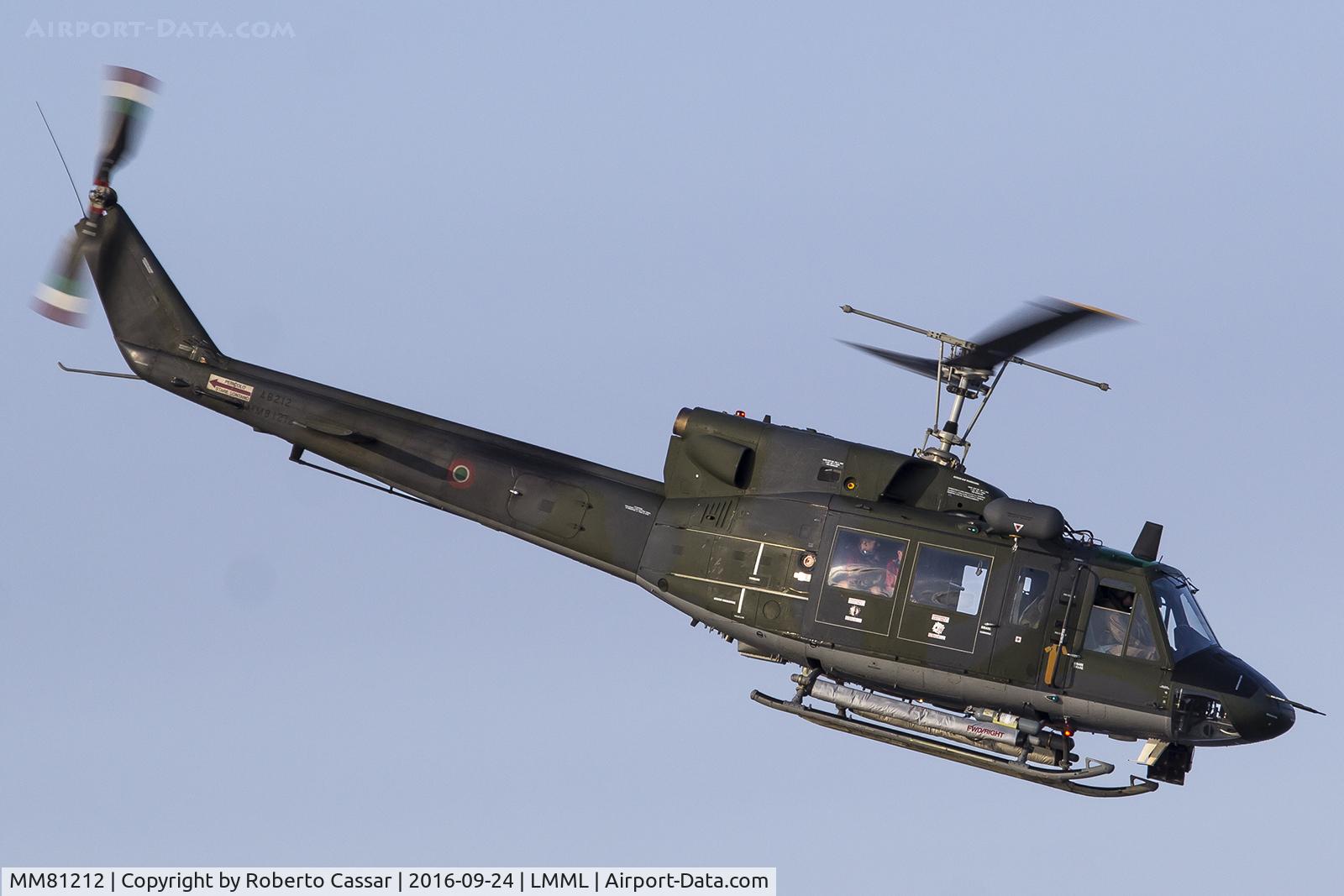 MM81212, Agusta AB-212AM C/N 5827, Malta International Airshow 2016