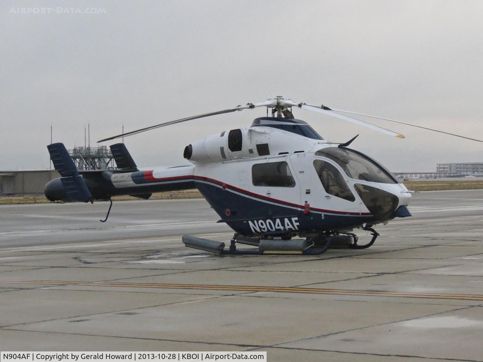 N904AF, 2001 MD Helicopters MD-900 Explorer C/N 900-00101, Parked on the south GA ramp.