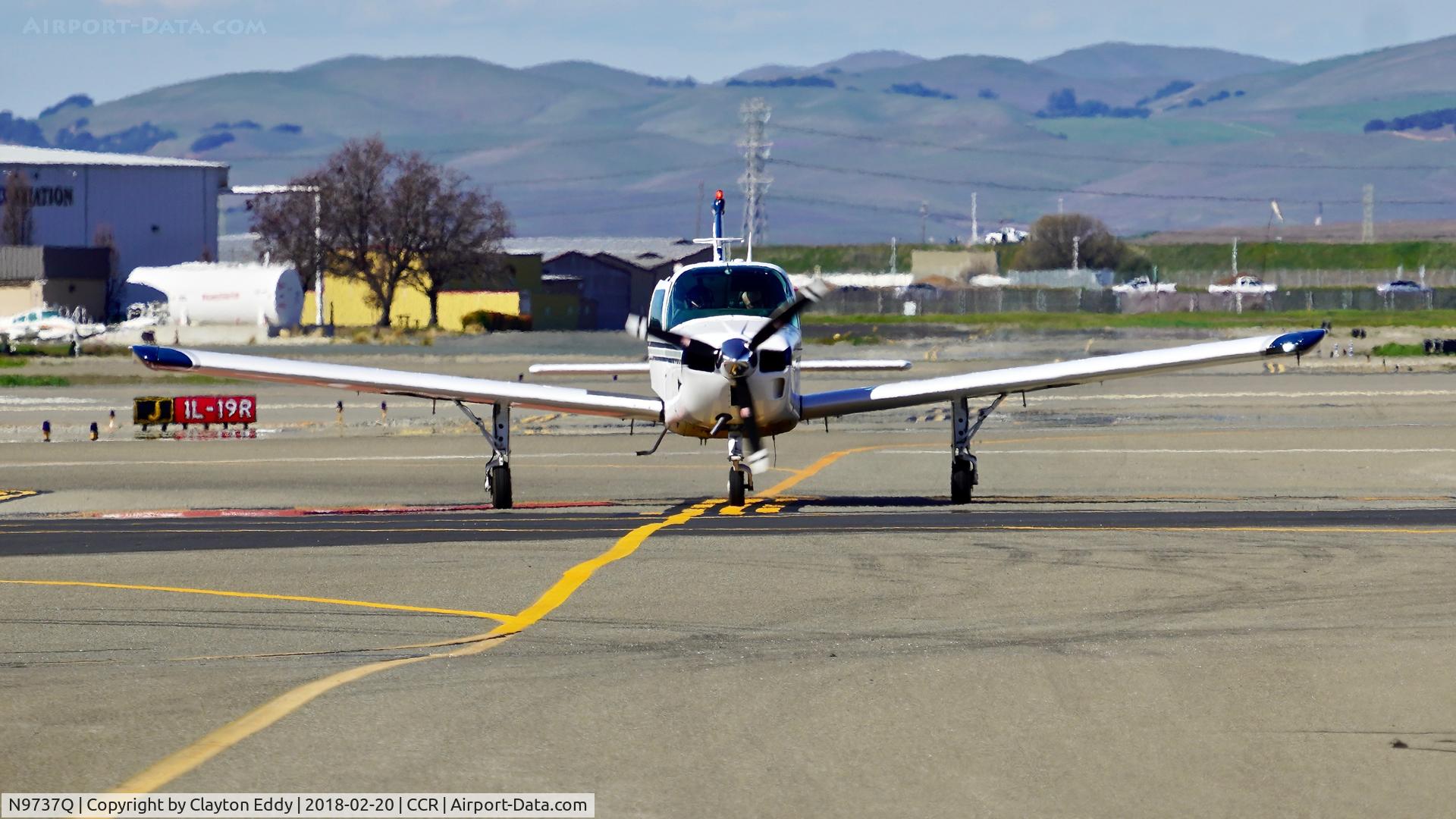 N9737Q, 1971 Beech A24R C/N MC-89, Buchanan Field Concord California 2018.