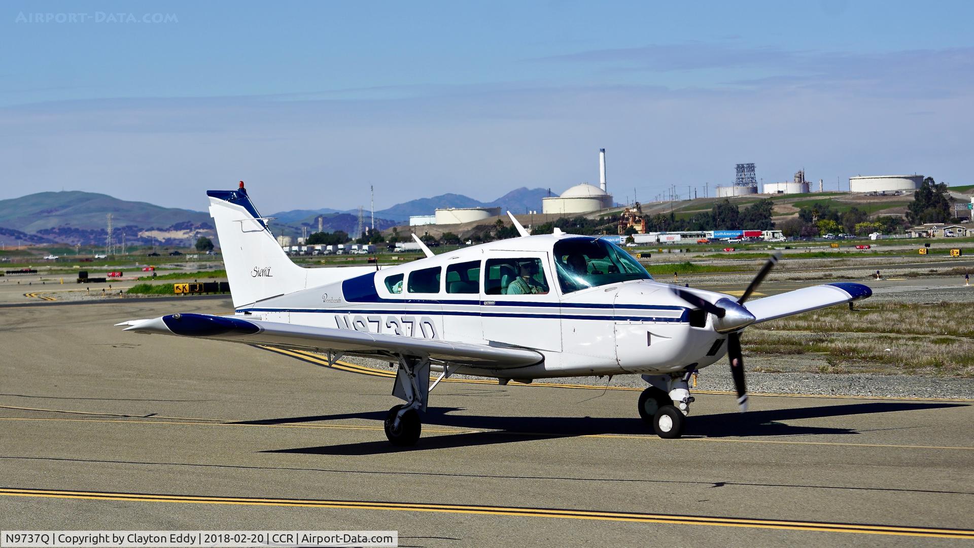 N9737Q, 1971 Beech A24R C/N MC-89, Buchanan Field Concord California 2018.