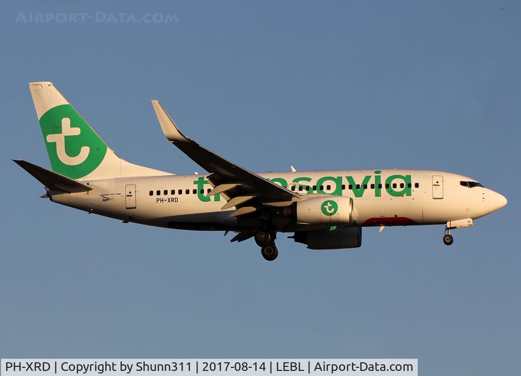 PH-XRD, 2003 Boeing 737-7K2 C/N 30659, Landing rwy 25R in new c/s