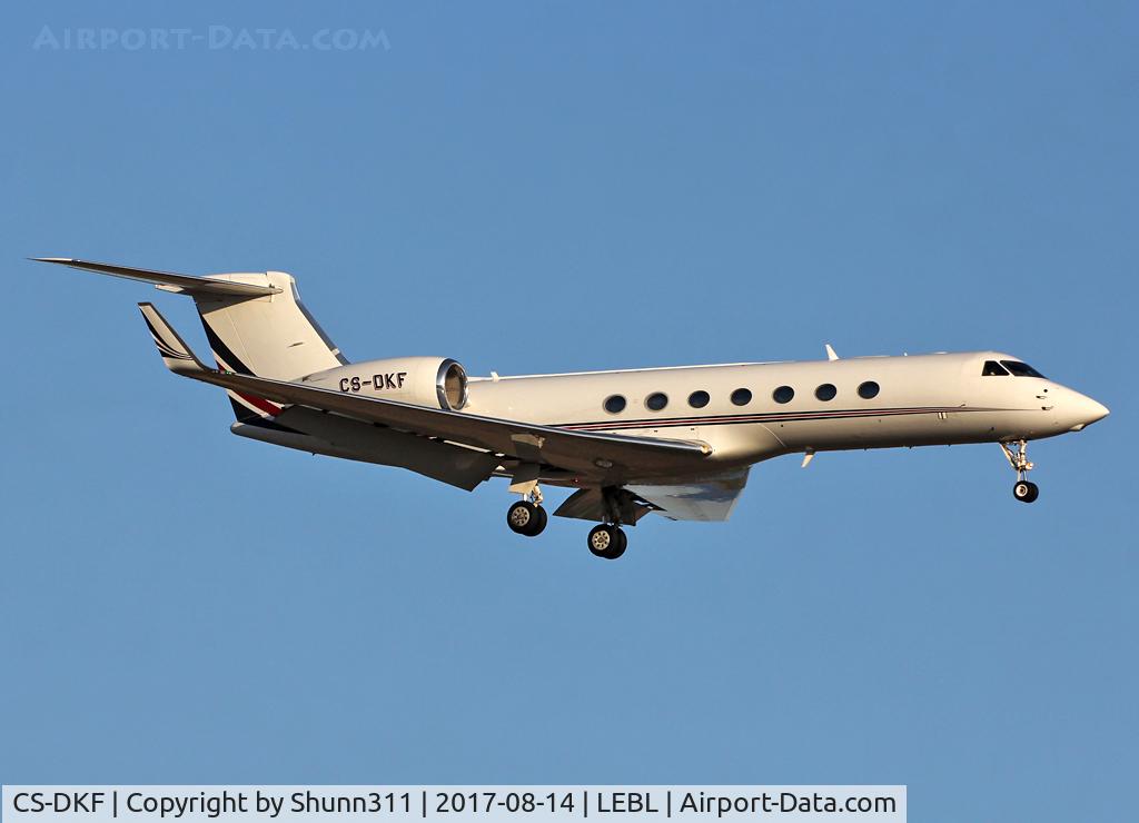 CS-DKF, 2006 Gulfstream Aerospace GV-SP (G550) C/N 5099, Landingg rwy 25R