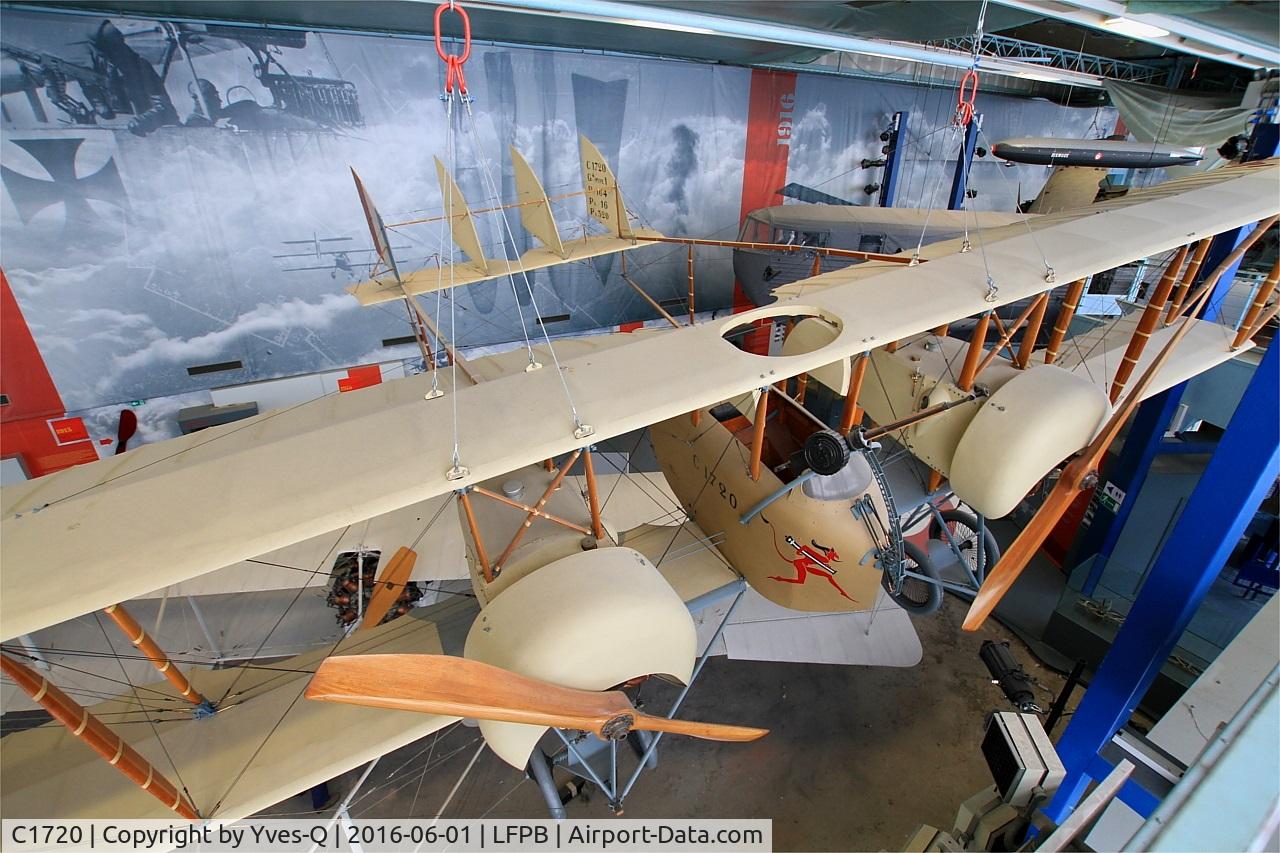 C1720, Caudron G.4 C/N Not found, Caudron G.4, Air & Space Museum Paris-Le Bourget Airport (LFPB-LBG)