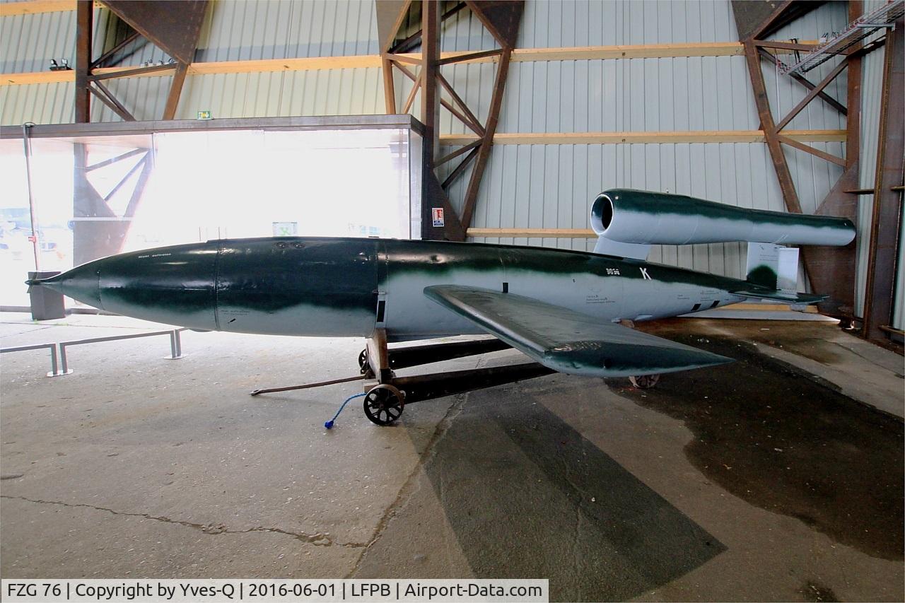FZG 76, 1944 Fieseler Fi-103 C/N FZG 76, Fieseler FI-103, Air & Space Museum Paris-Le Bourget (LFPB-LBG)