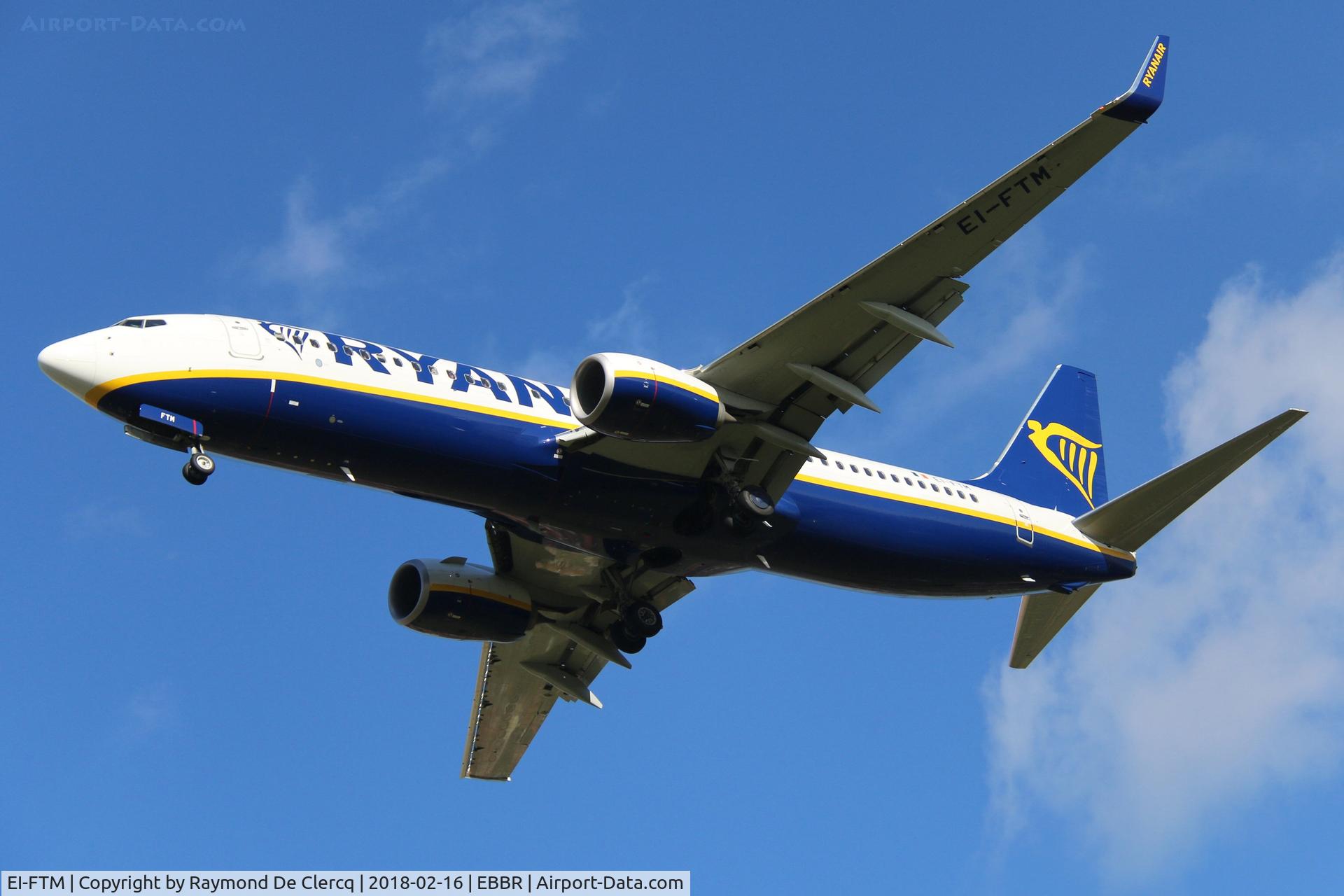 EI-FTM, 2016 Boeing 737-8AS C/N 44763, Final rwy 25L