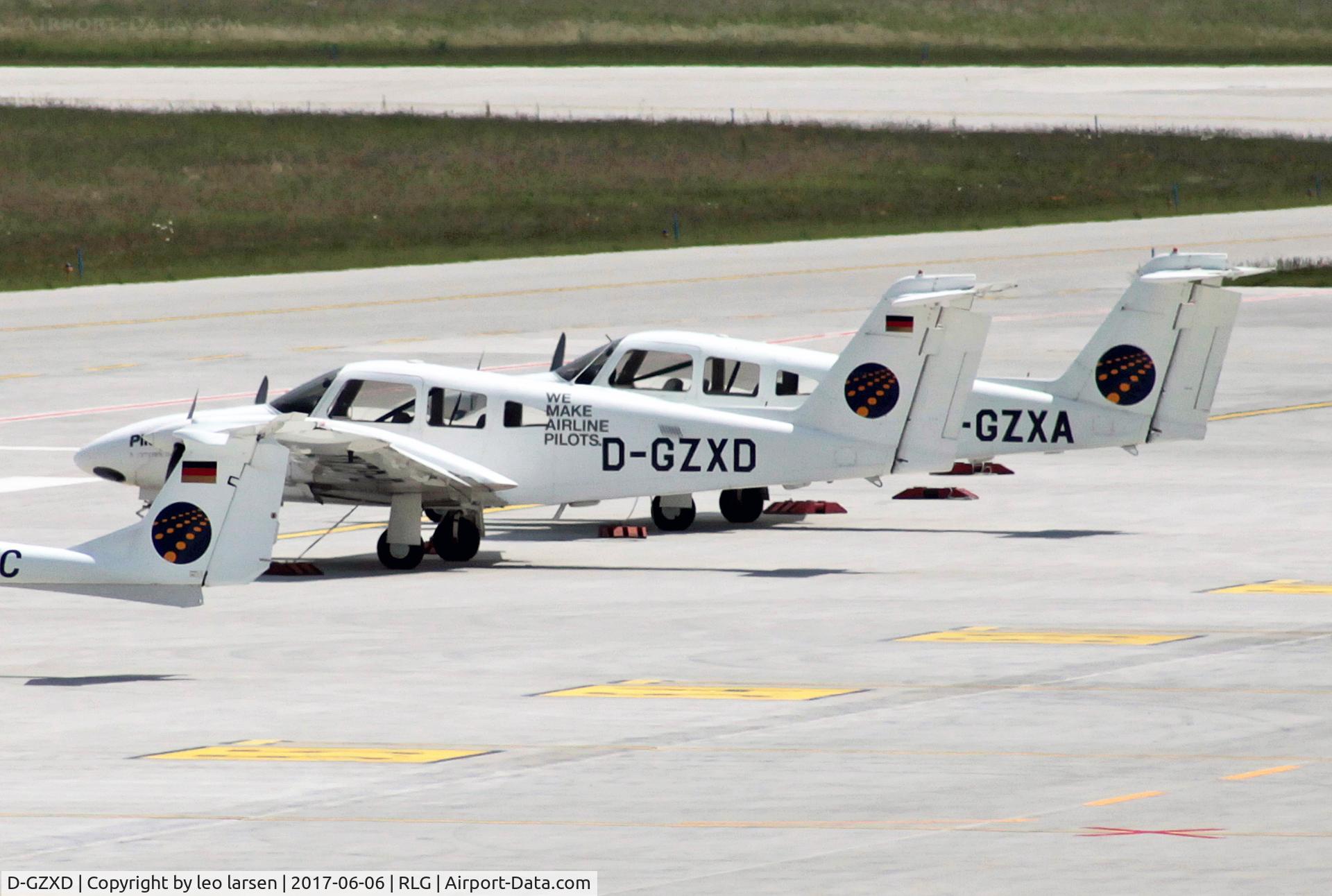 D-GZXD, 2009 Piper PA-44-180 Seminole C/N 44-96273, Rostock-Laarge 6.6.2017