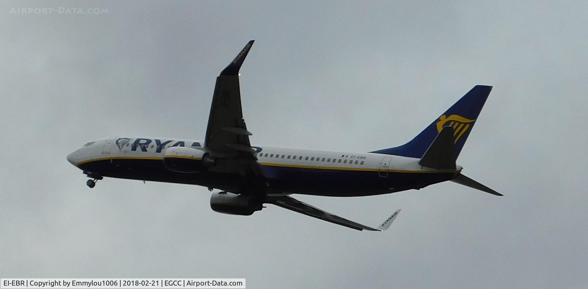 EI-EBR, 2009 Boeing 737-8AS C/N 37530, from airport pub Manchester