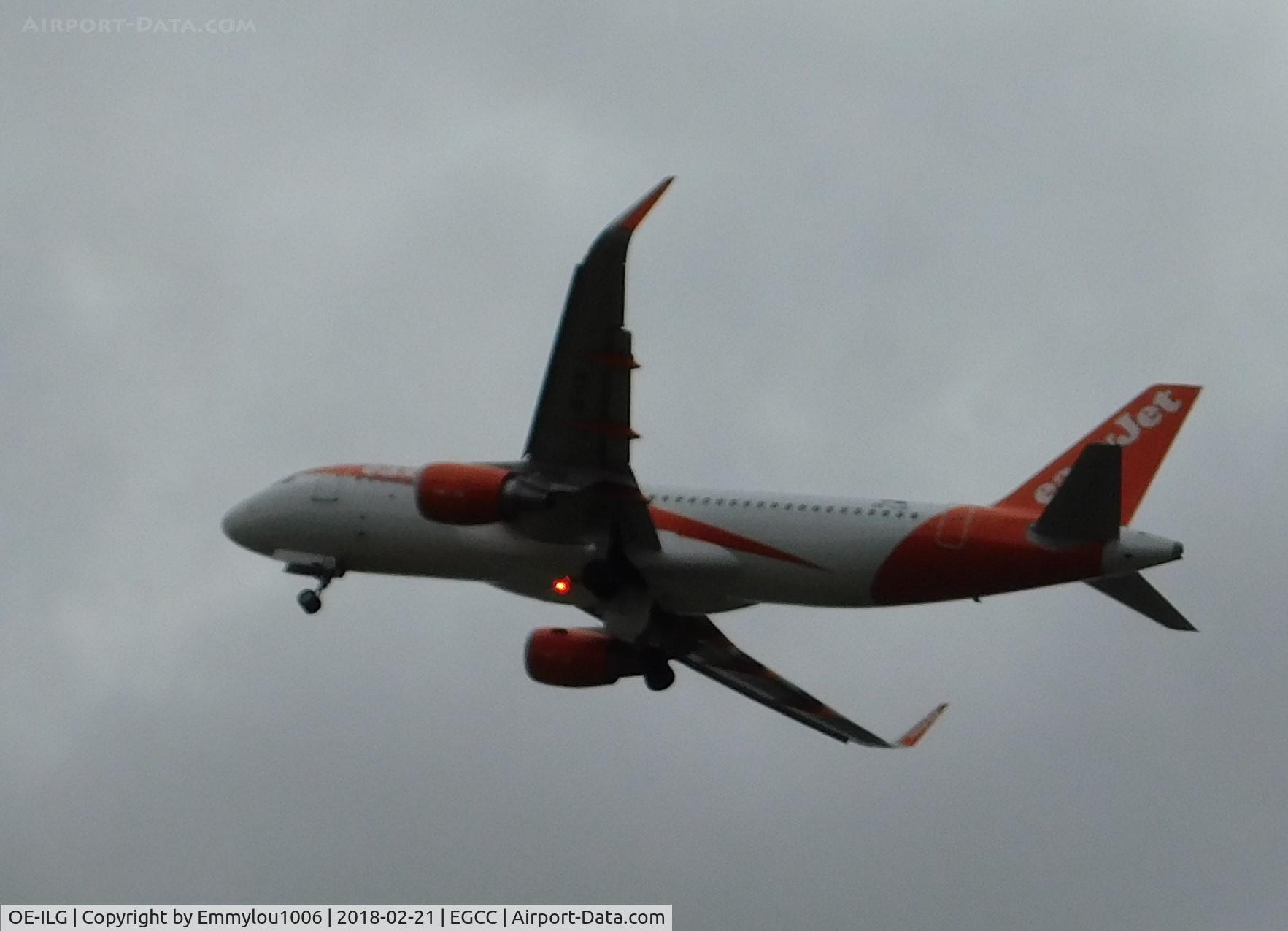 OE-ILG, 1988 Boeing 737-3Z9 C/N 24081, from airport pub Manchester