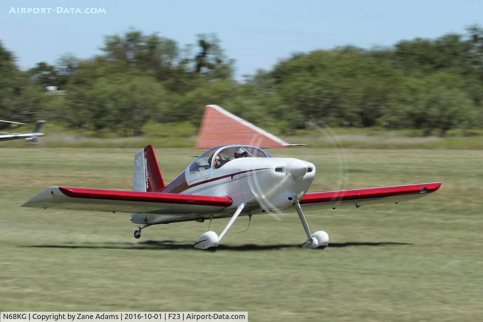 N68KG, Vans RV-6 C/N 25089, At the 2016 Ranger, Texas  Fly-in
