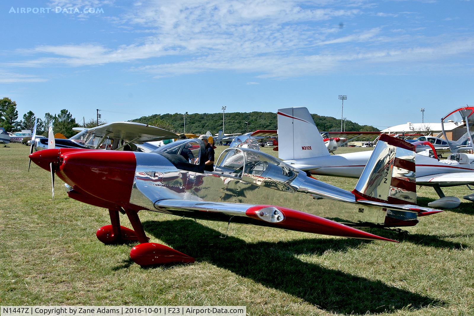 N1447Z, Vans RV-7 C/N 73178, At the 2016 Ranger, Texas  Fly-in