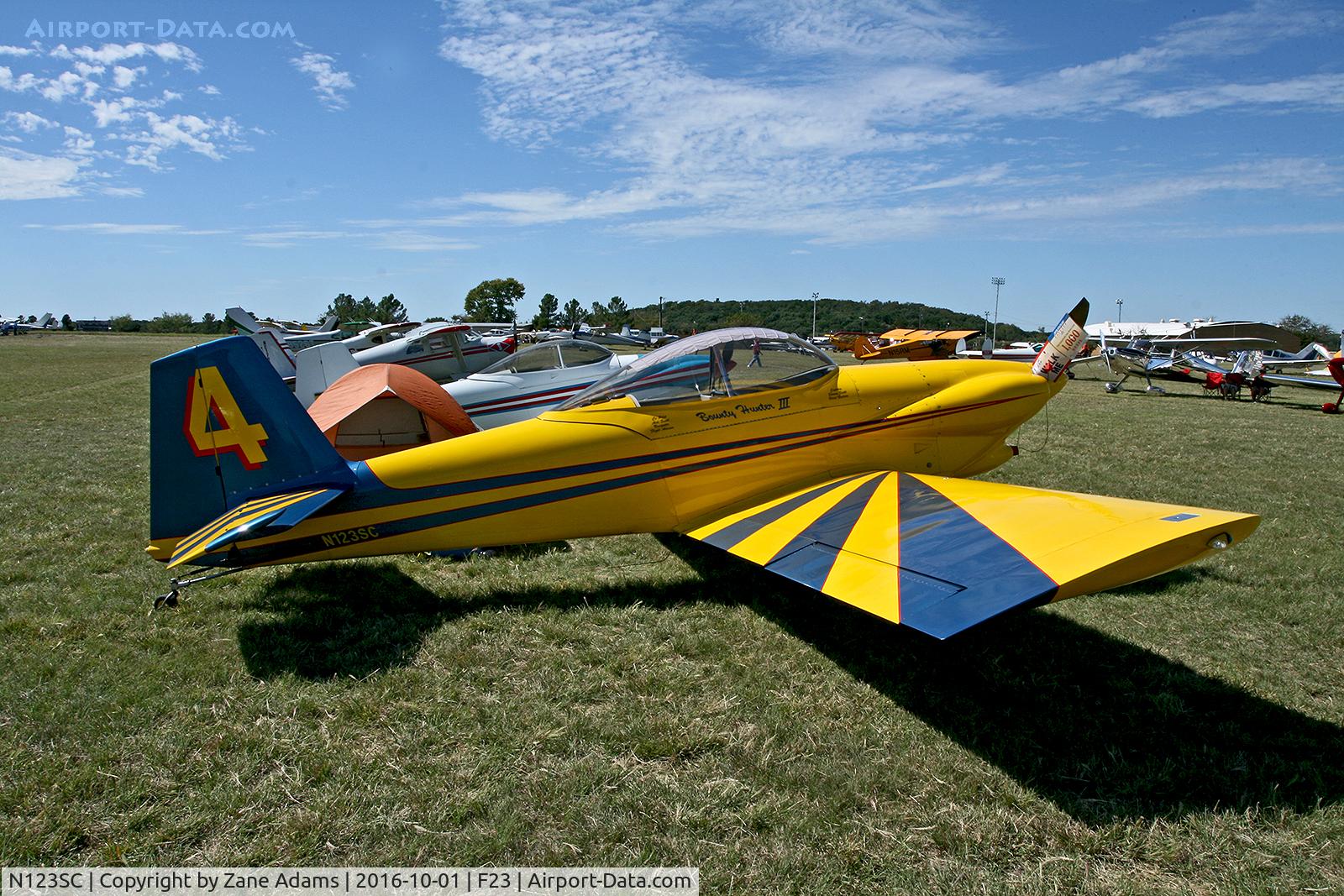 N123SC, Vans RV-4 C/N 3563, At the 2016 Ranger, Texas  Fly-in