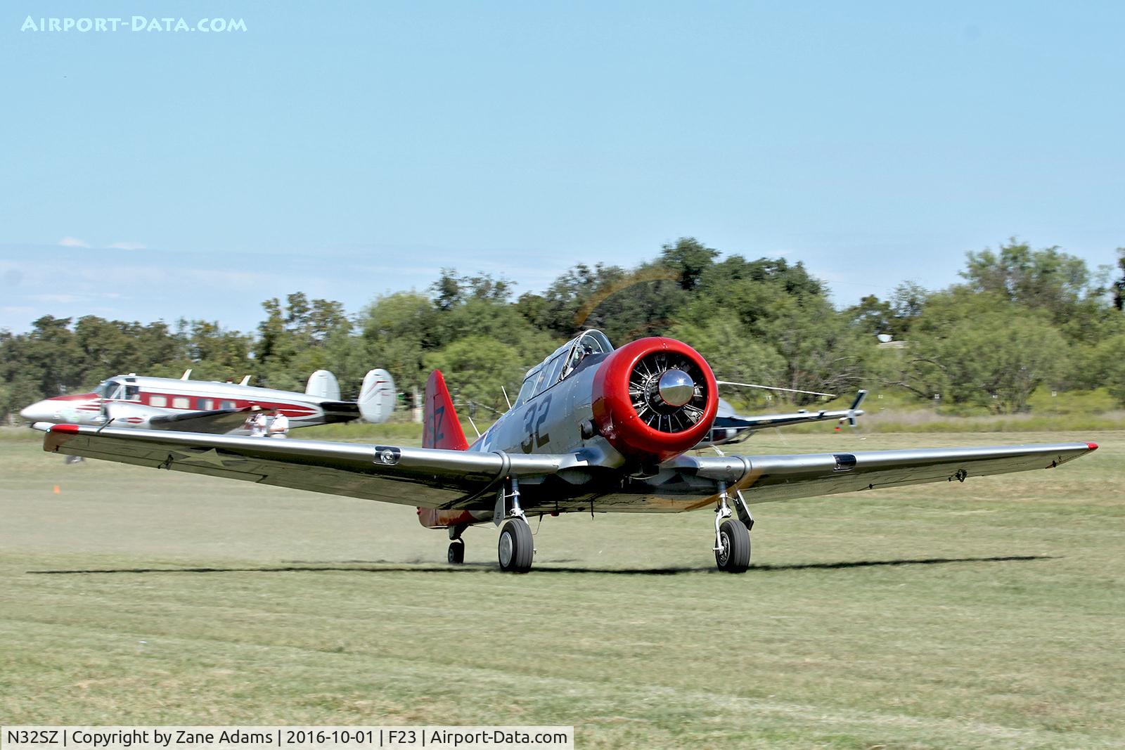 N32SZ, 1959 North American T-6G Texan C/N 168-325, At the 2016 Ranger, Texas  Fly-in