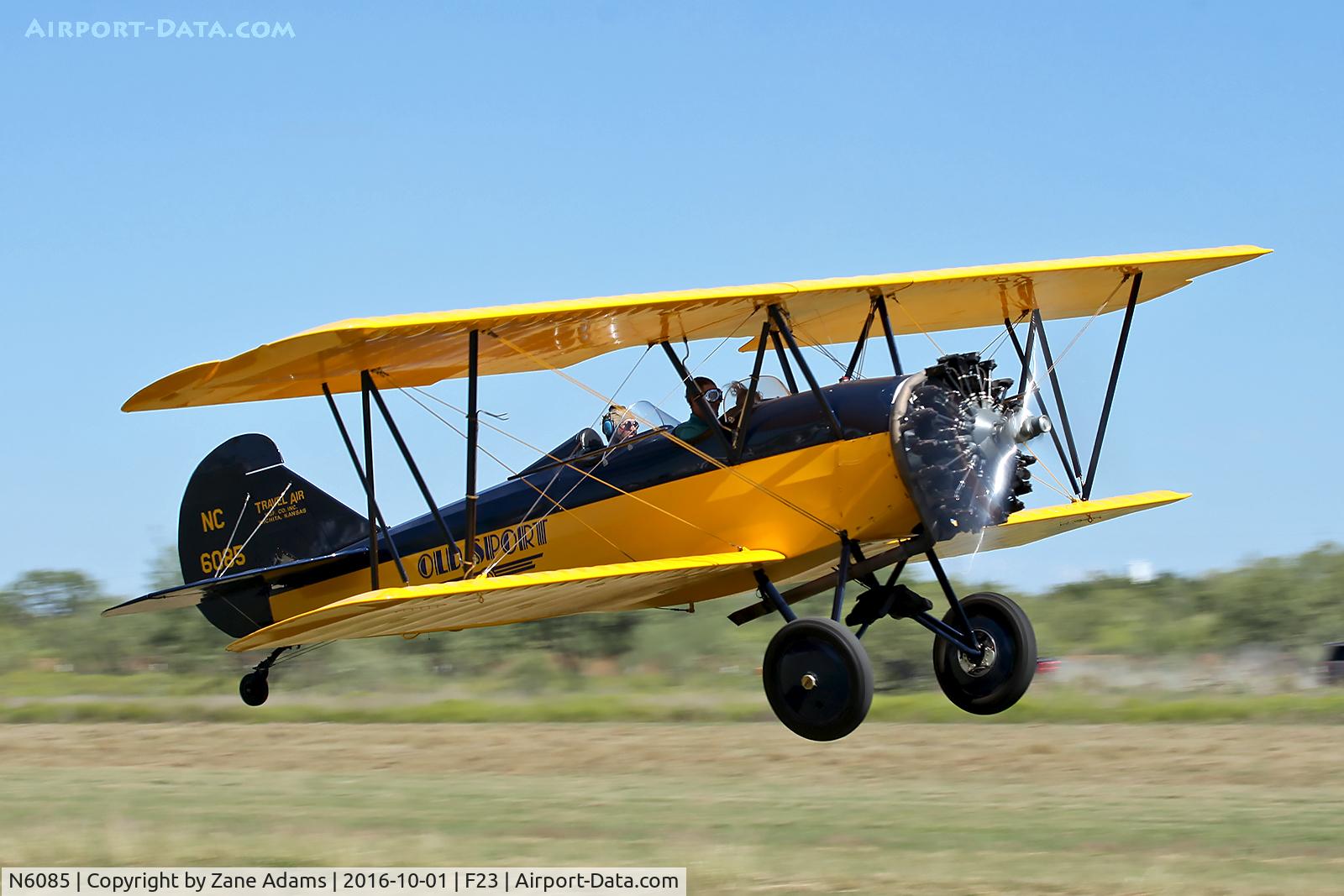 N6085, 1927 Curtiss-Wright Travel Air 4000 C/N 589, At the 2016 Ranger, Texas  Fly-in