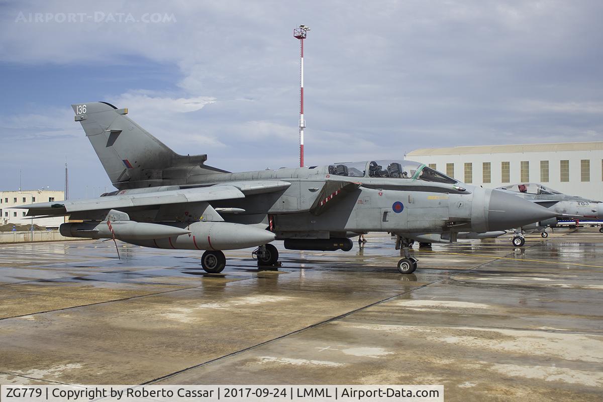ZG779, 1992 Panavia Tornado GR.4 C/N 911/BS189/3452, Malta International Airshow 2017
