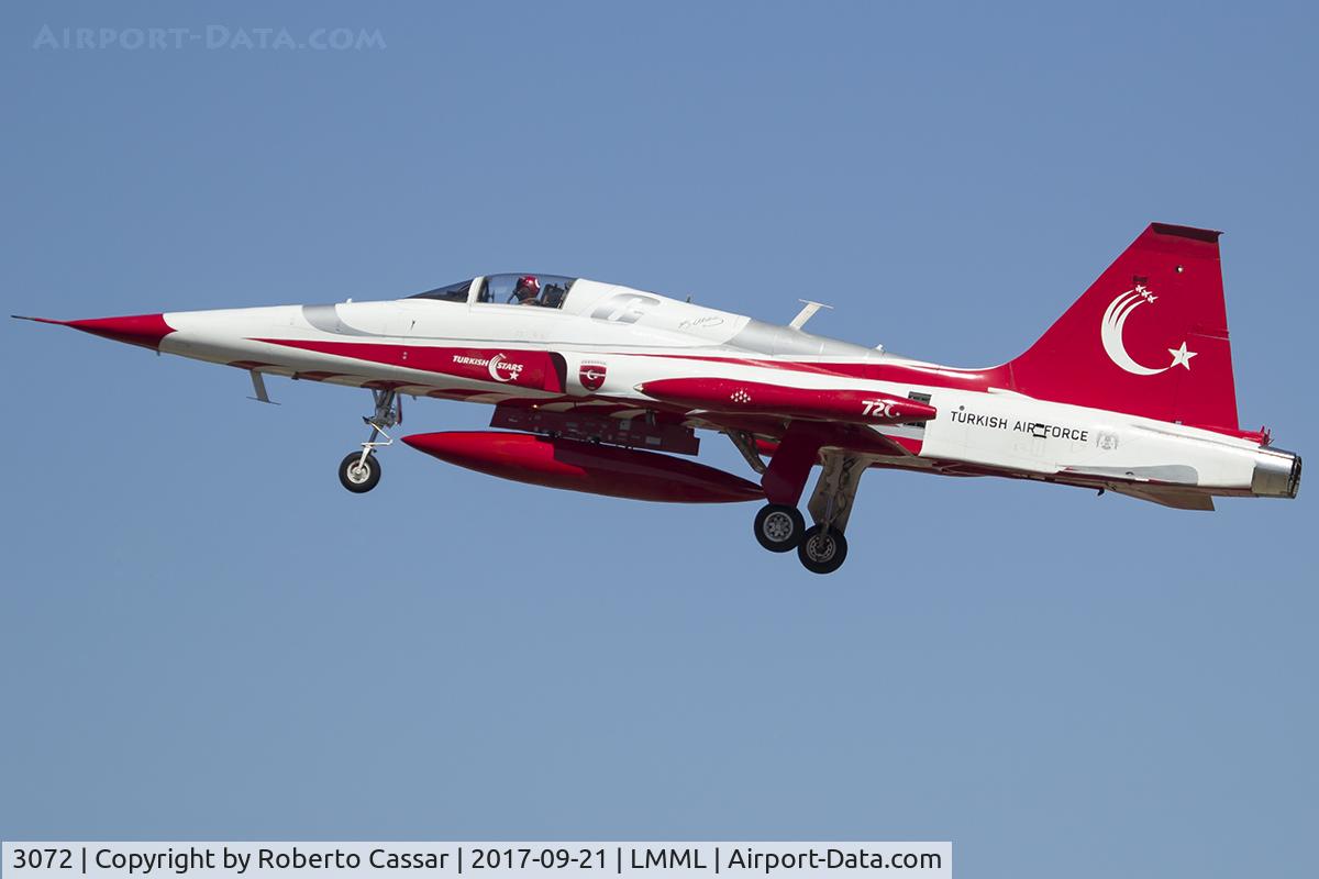 3072, 1972 Canadair NF-5A Freedom Fighter C/N 3072, Malta International Airshow 2017