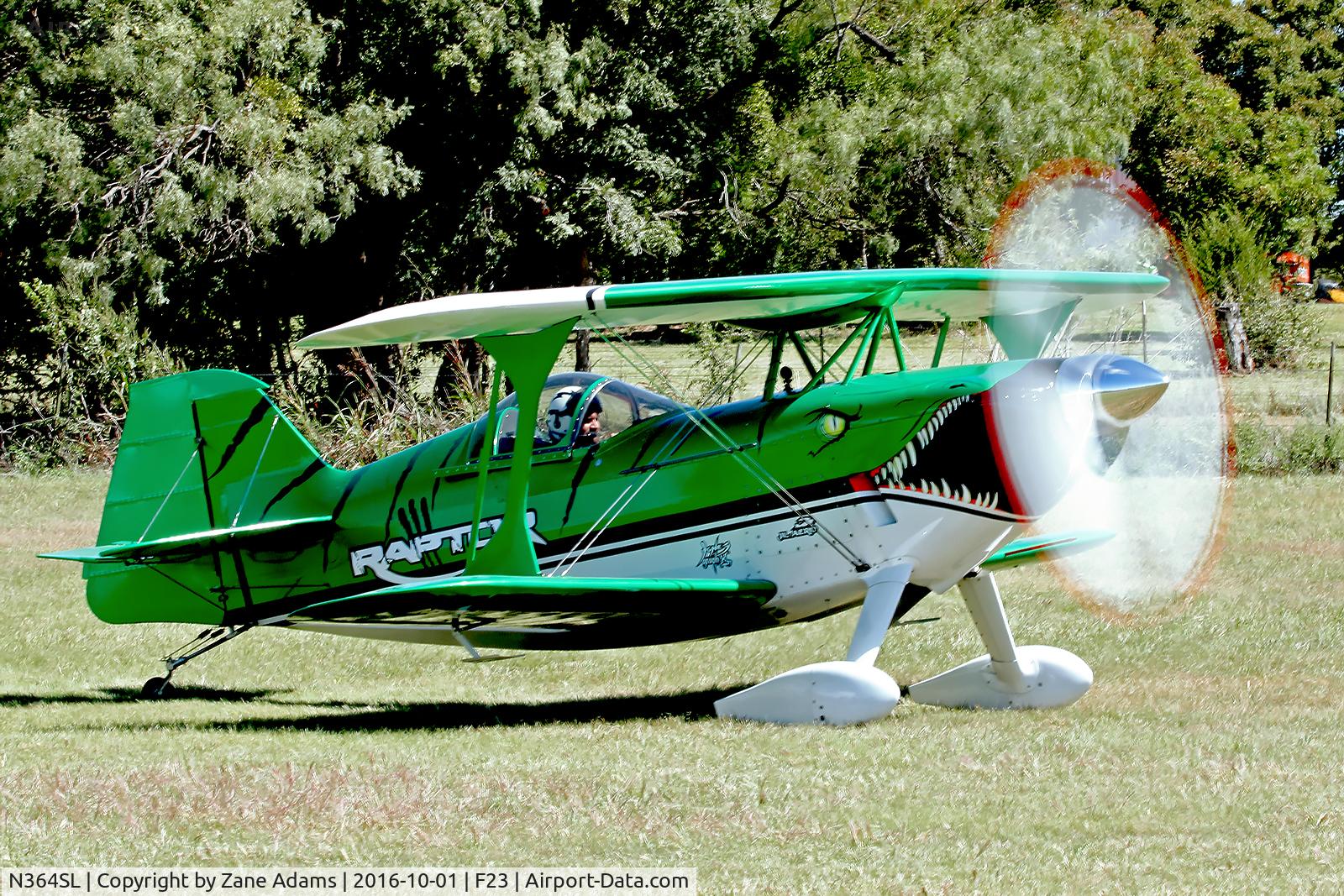 N364SL, 1980 Aerotek Pitts S-2S Special C/N 1011, At the 2016 Ranger, Texas Fly-in