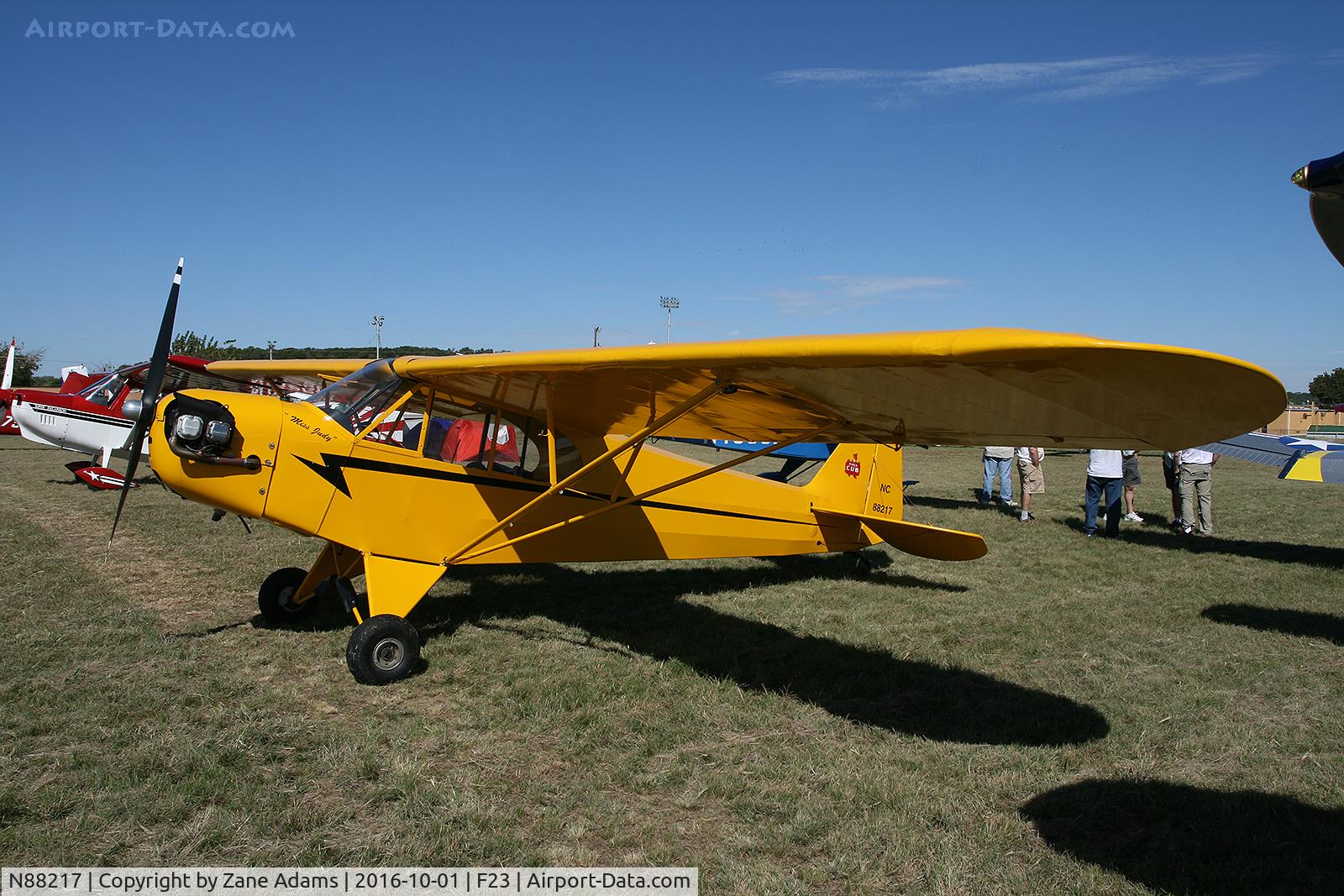 N88217, 1946 Piper J3C-65 Cub Cub C/N 15834, At the 2016 Ranger, Texas Fly-in