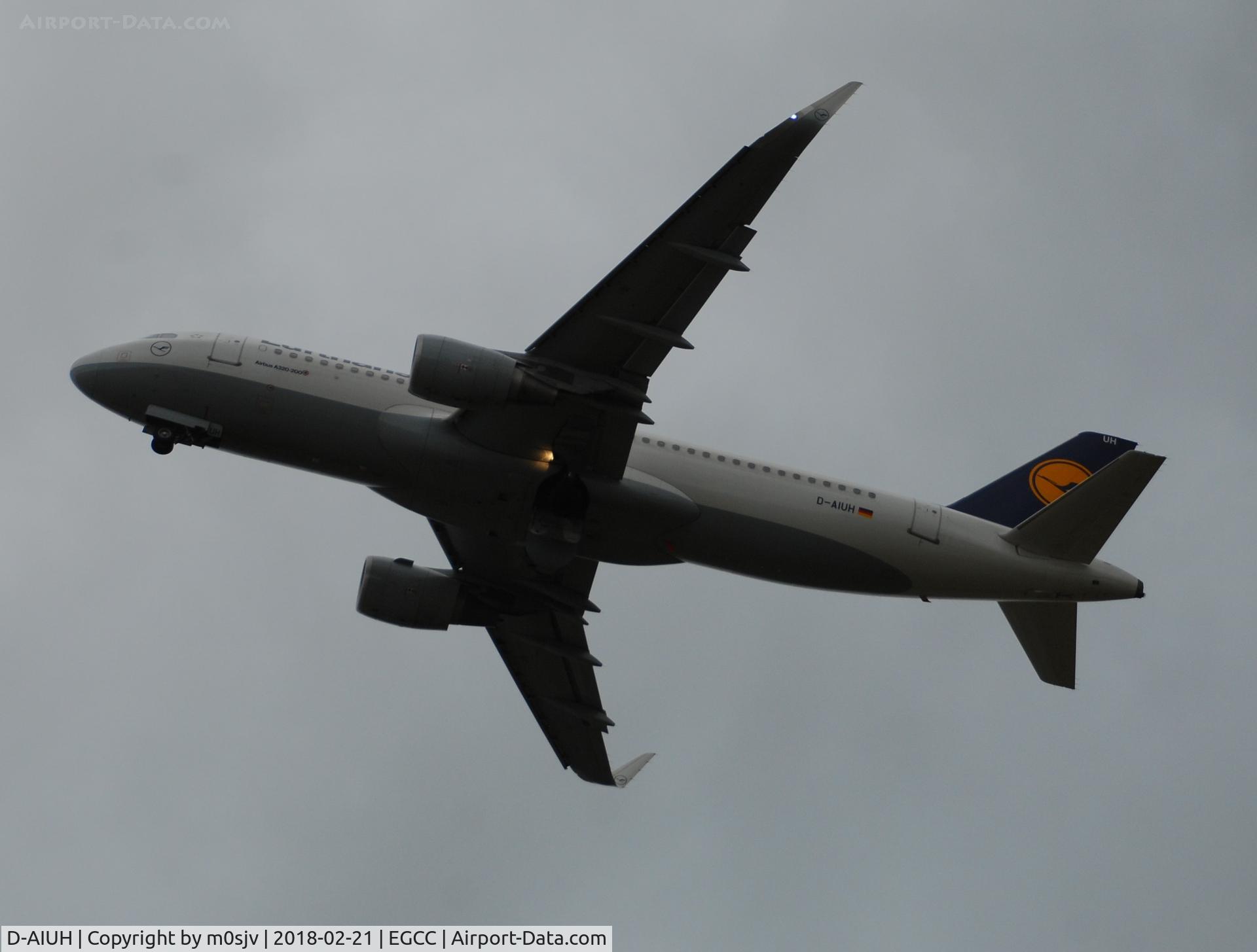 D-AIUH, 2014 Airbus A320-214 C/N 6225, Taken from the Airport Pub